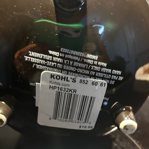 HP Black Ceramic Container - Picture 7 of 7